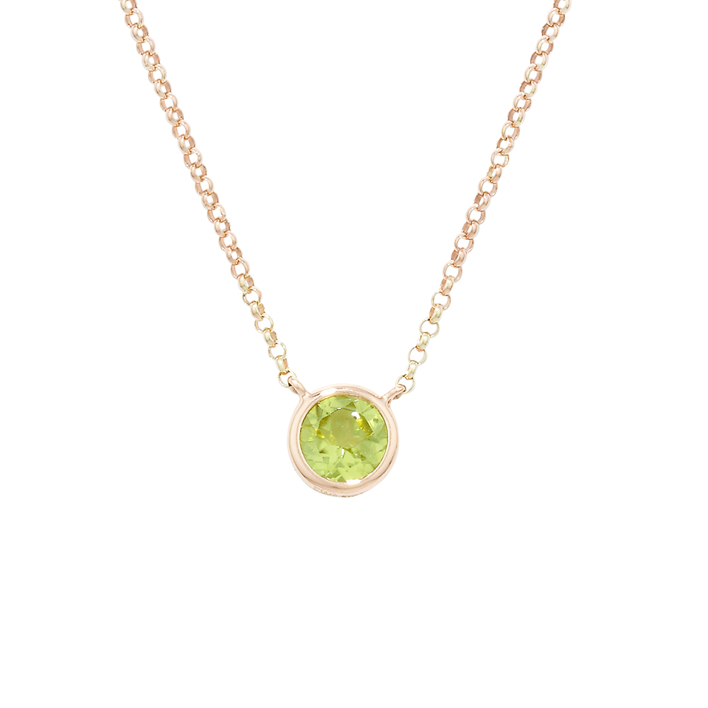 Peridot Gold Pendant | vlr.eng.br