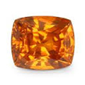 Orange sapphire