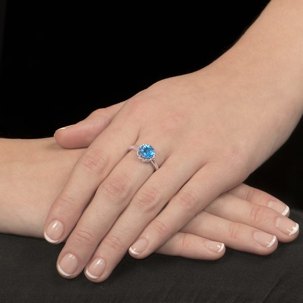 White -gold-blue-topaz-ring