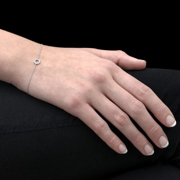 White Gold Diamond Meridian Bracelet