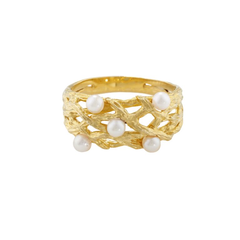 Willow Bangle Gold main image 1