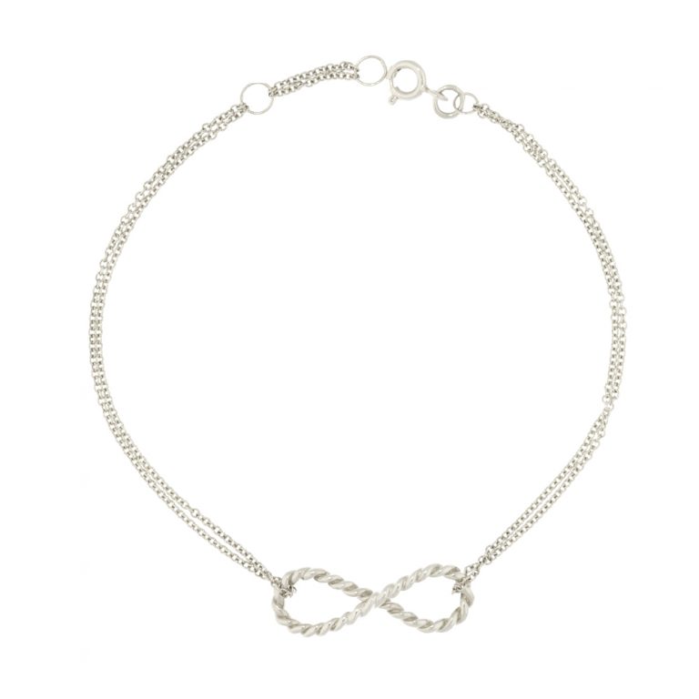 Silver Infinity Bracelet London Road Jewellery