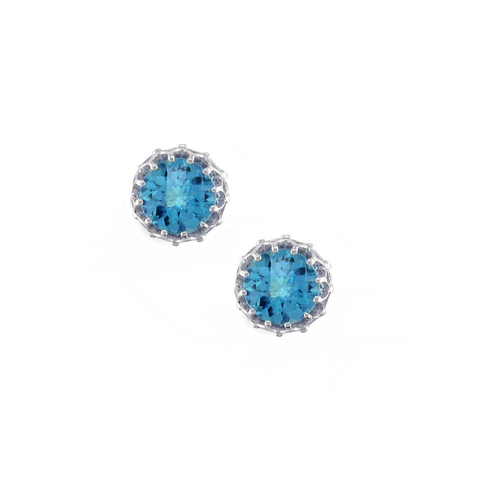 Blue Diamond Stud Earrings Blue Diamond Stud Earrings