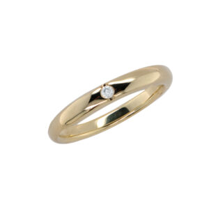 9ct Yellow Gold Diamond Set Ring